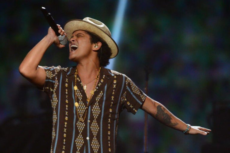 On Stage: Bruno Mars in Las Vegas