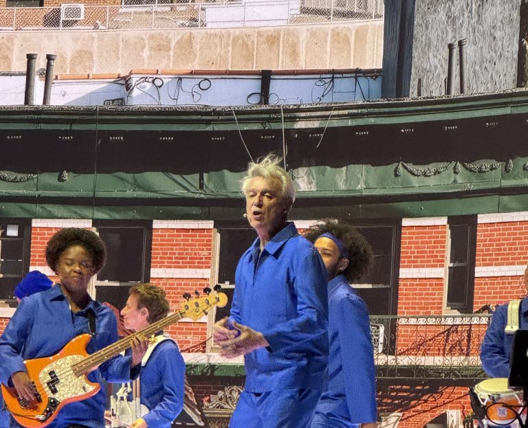 On Stage – David Byrne’s ‘Who is the Sky?’ tour